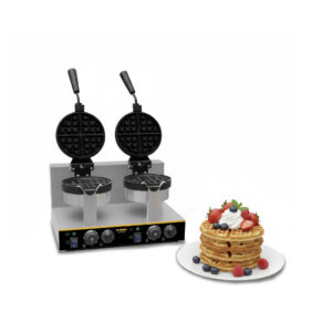 Waflera Belga Giratoria Doble 1,850 W (WABE-2400)